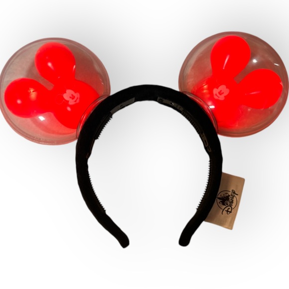 EUC Disney Parks Red Mickey Ballon Light-up Headband - Picture 4 of 9